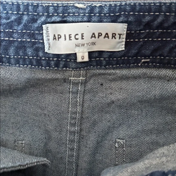 Apiece Apart Merida Denim Pants 0